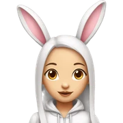 Bunny girl  sticker