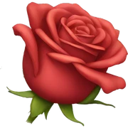 Rose sticker