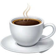 Coffee sticker