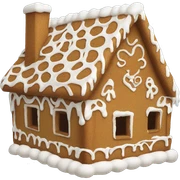gingerbread house sticker
