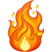 fire emoji sticker