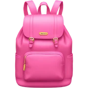 Coquette backpack that is pink sticker