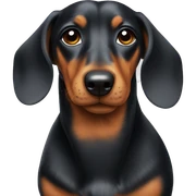 Daschund sticker