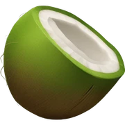 Coconut lime sticker