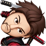 Fierce Samurai sticker