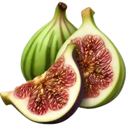 sliced fig sticker