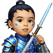 Celestial Samurai sticker