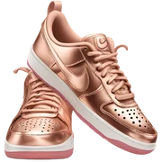 rose gold colored Nikes  sticker