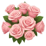 Rosa roses Bouquet  sticker