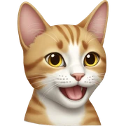 Cat cat sticker