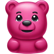 Gummy bear sticker