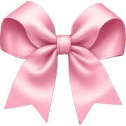 vintage rococo light pink bow sticker
