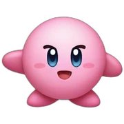 Kirby sticker