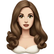 lana del rey coquette sticker