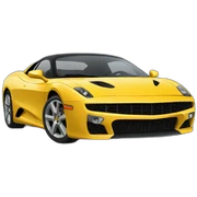 exotic car sticker