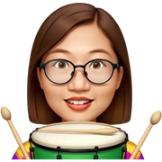 Festive Drummer sticker