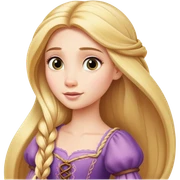 rapunzel sticker