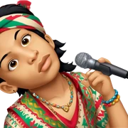 Colorful Singer sticker