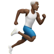 running sticker