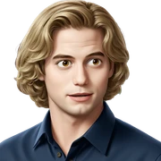 happy boy in collared shirt sticker