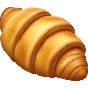 Croissant sticker