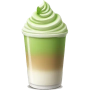 Matcha latte sticker