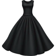 Black dress  sticker