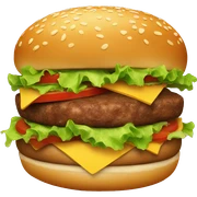 Burger  sticker