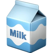 Milk sticker