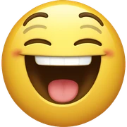 Laugh sticker
