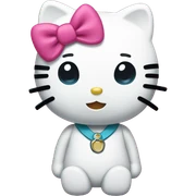 Smart hello kitty sticker
