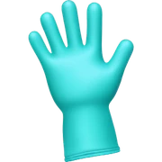 Nitrile gloves  sticker