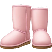 light pink uggs sticker