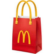 Mcdonald’s bag sticker