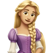 rapunzel  sticker