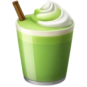matcha latte  sticker