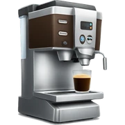 Coffee machine sticker