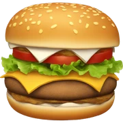 burger sticker