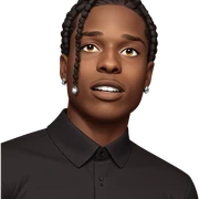 dark-skinned boy with earrings sticker