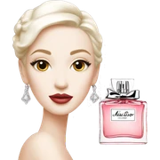 miss dior perfume sticker