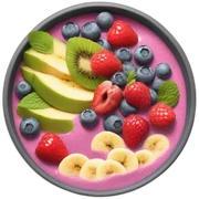 Smoothie bowl sticker