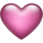 transparent heart sticker