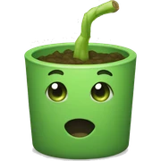 GREEN sticker