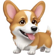 Corgi sticker