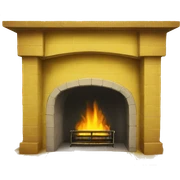 yellow FirePlace sticker