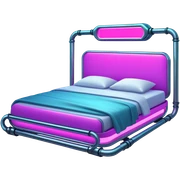 Cyberpunk bed sticker
