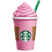 Pink Starbucks sticker