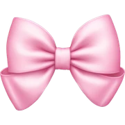 Baby pink bow  sticker