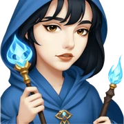 Veiled Spellcaster sticker
