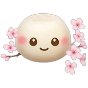 Sakura mochi sticker